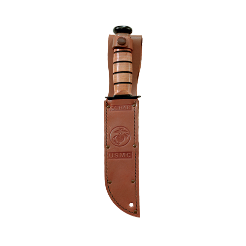 Ka-Bar Full-size Brown Leather USMC Sheath