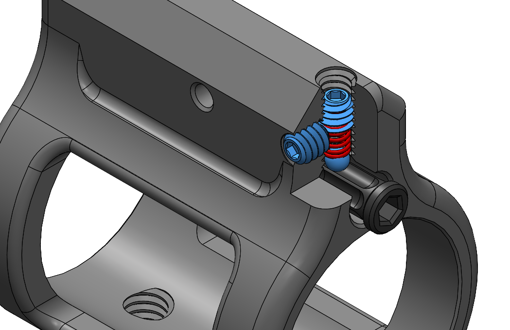 GAS BLOCK INTERNAL LEFT