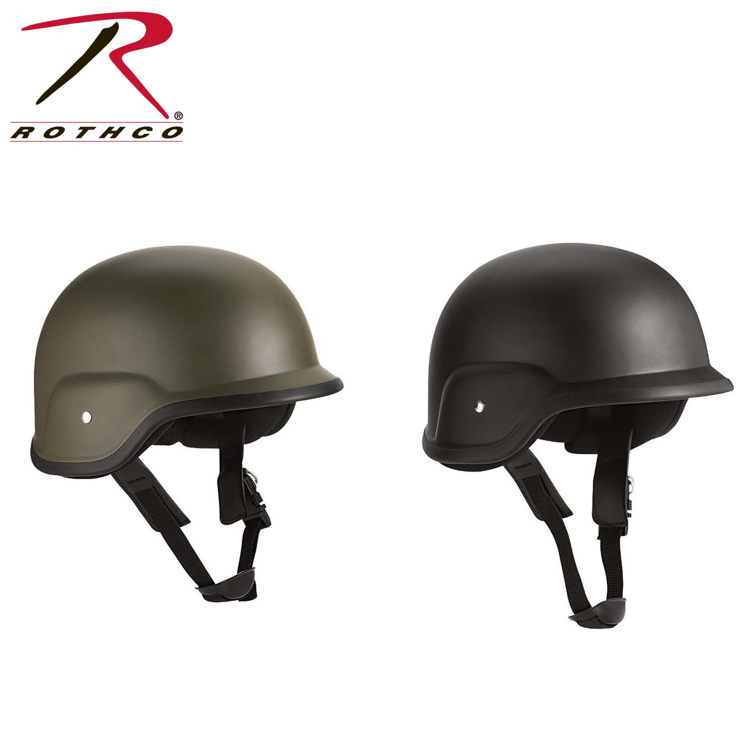 Rothco GI Style Military ABS Plastic MICH-2000 Tactical Helmet & Strap 