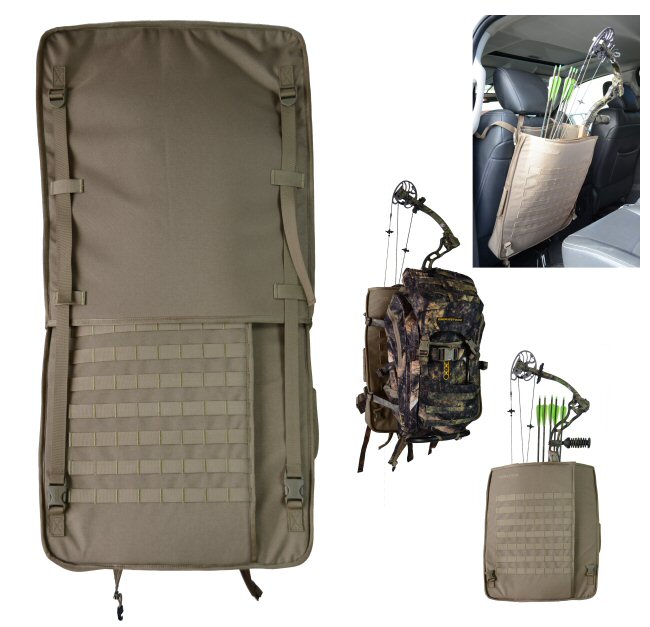 Molle bow carrier outlet