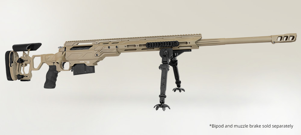 Lockhart Tactical  Raven Modular Semi-Auto Rifles - Cadex Defence -  Guardian Tac Rifle (6.5 Creedmoor)