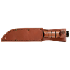 Ka-Bar Full-Size Plain Brown Leather Sheath