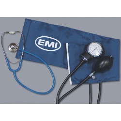 EMI Dual Head Stethoscope-Blk
