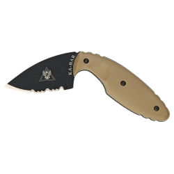Ka-Bar TDI Law Enforcement Knife Combo Blade