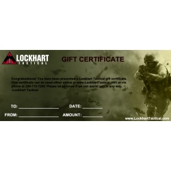 Lockhart Tactical Gift Certificate CAD