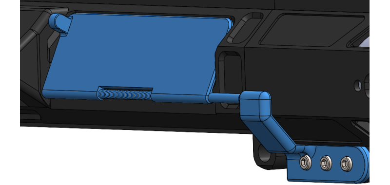 LTAC Raven Long Length Upper Dust Cover Door [7.62 NATO]