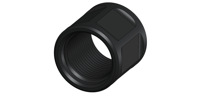 LTAC Talon 1/2-28 Thread Protector [9mm] [5.56] [.22LR]