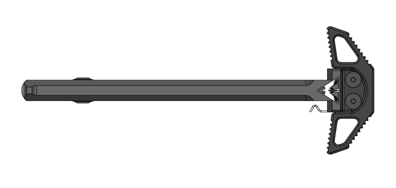 LTAC Talon Ambi Top Charging Handle - Standard Length [9MM]