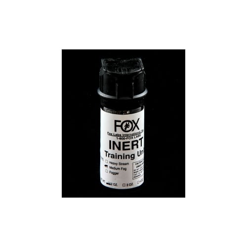 Fox Labs 2oz., Inert Training Unit, Flip Top, Medium Cone Fog Spray Pattern