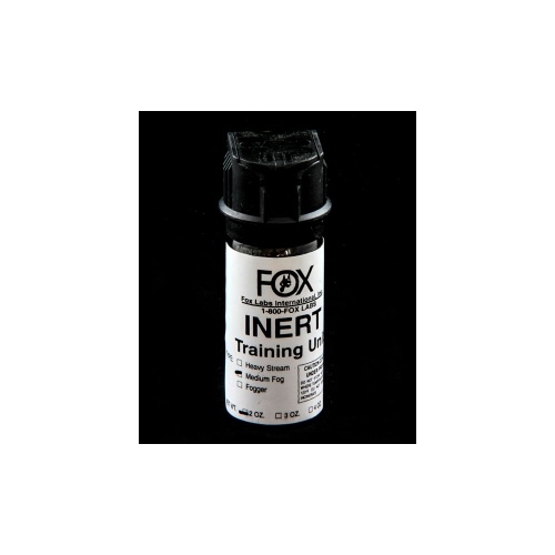 Fox Labs 2oz., Inert Training Unit, Flip Top, Heavy Stream Spray Pattern