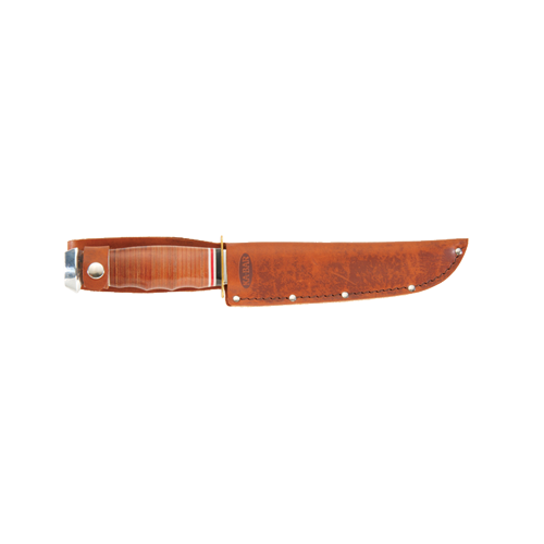 Ka-Bar  Leather Handled Bowie