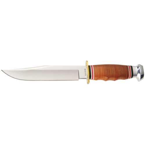 Ka-Bar  Leather Handled Bowie