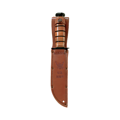 Ka-Bar Full-size Brown Leather USN Sheath