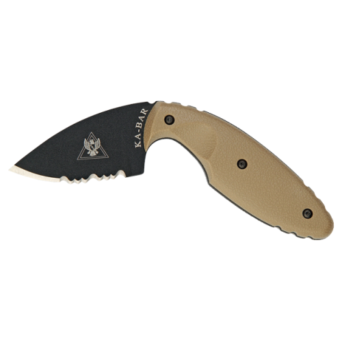 Ka-Bar TDI Law Enforcement Knife Combo Blade