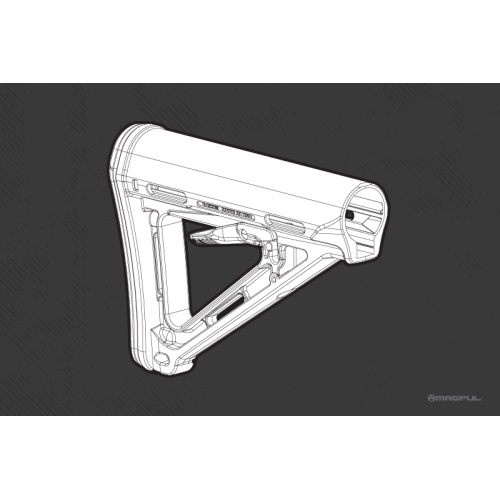 Magpul - MOE Mil-Spec Model Carbine Stock